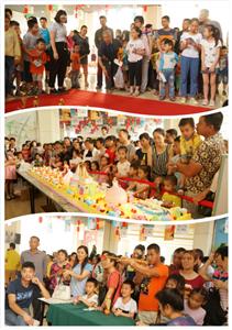 “同在屋檐下，鄰里一家親”金碧金湖游園會成功舉行